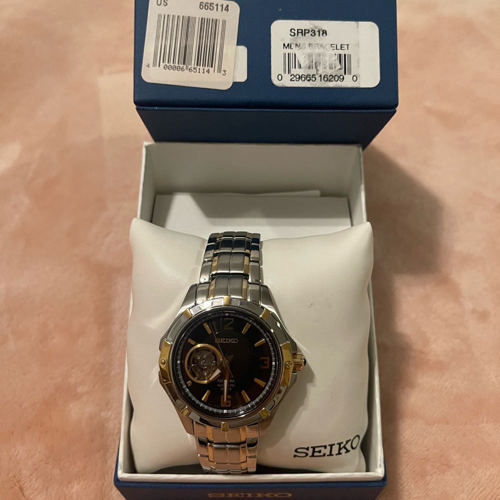 COPY - Seiko SRP318  Men’s Coutura two tone automatic watch - Picture 5 of 6